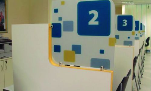 Sector Atención Mostrador- Edificio Lipsia Banco Hipotecario