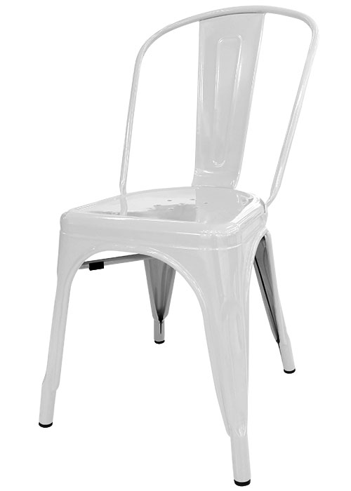 Tolix Silla Blanco